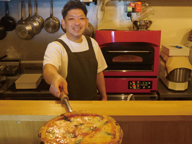 「この島でしか生まれないピッツァを」